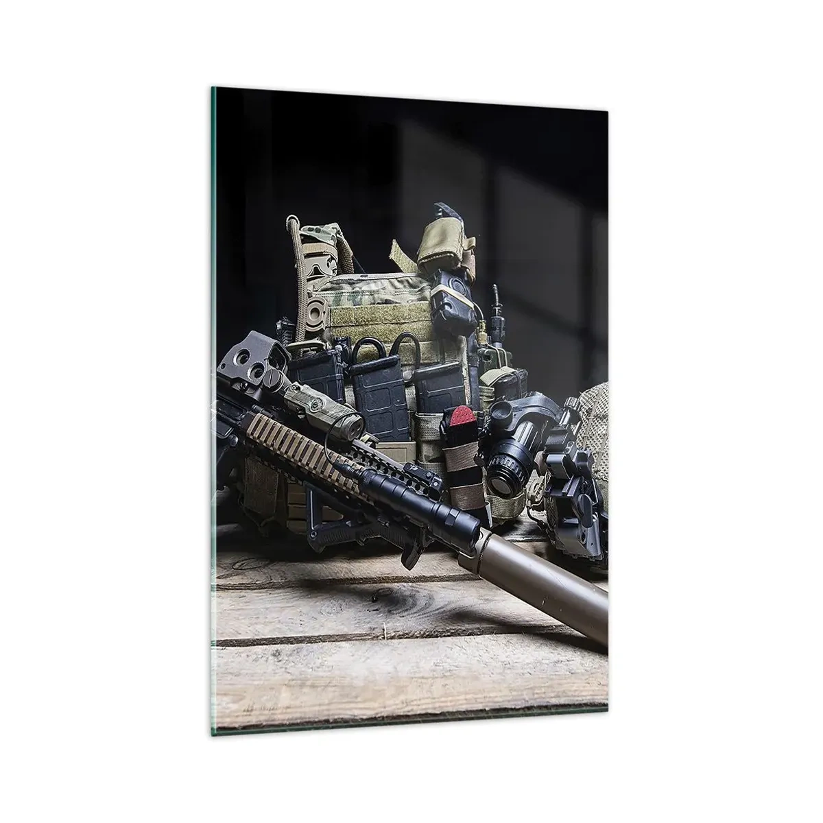 Glastavla - Bild på glas - Ledig! - 80x120 cm