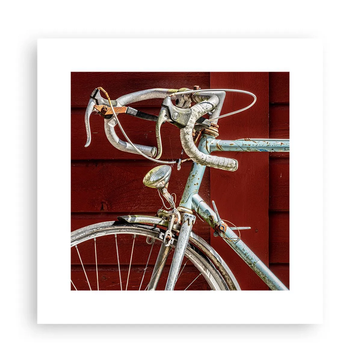 Affisch - Skapad för segrar - 30x30 cm