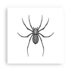 Affisch - Oroväckande precision - 40x40 cm