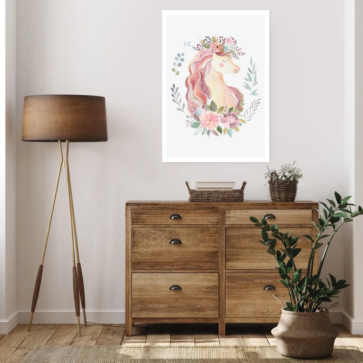 Affisch - En inbjudan till sagornas värld - 30x40 cm