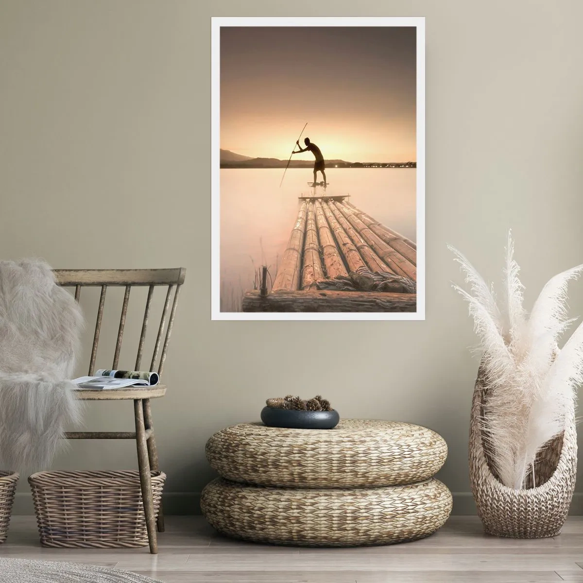 Affisch - Före avkoppling - 30x40 cm