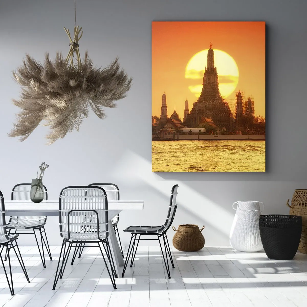 Canvastavla - Bild på duk - Mot solen, alltid mot solen - 50x70 cm