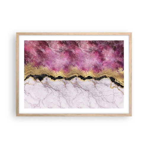 Affisch i ram av ljusek - På gränsen - 70x50 cm