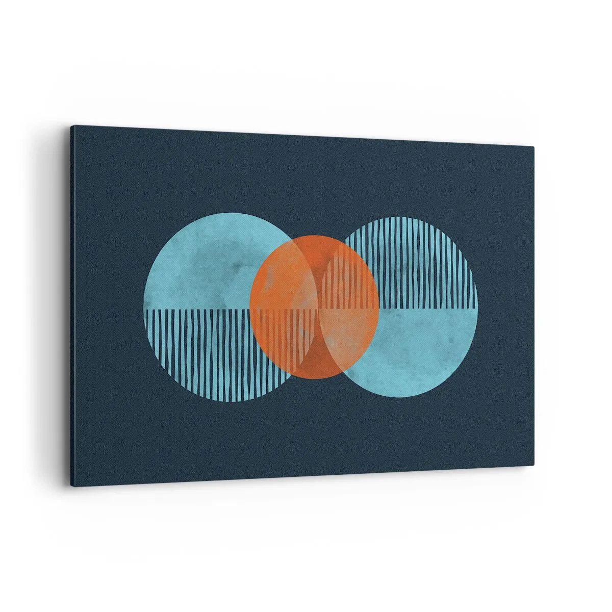 Canvastavla - Bild på duk - Symmetrisk komposition - 120x80 cm