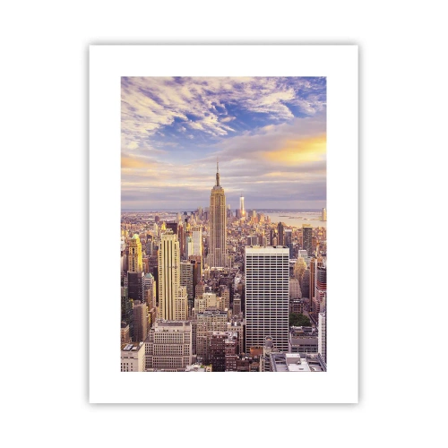 Affisch - Nå ut till molnen - 30x40 cm