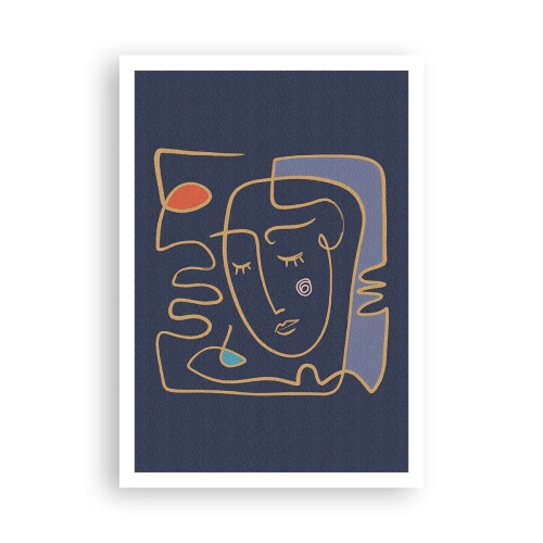 Affisch - I drömmarnas värld - 70x100 cm