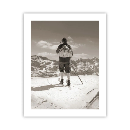 Affisch - Och fjällen är samma - 40x50 cm