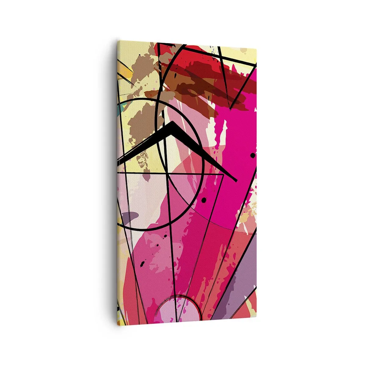 Canvastavla - Bild på duk - Explosion  - 55x100 cm