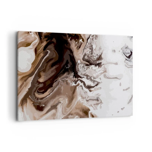 Canvastavla - Bild på duk - Färgabstraktion - 120x80 cm