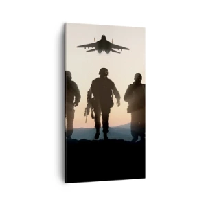 Canvastavla - Bild på duk - Välkommen till vår värld - 45x80 cm