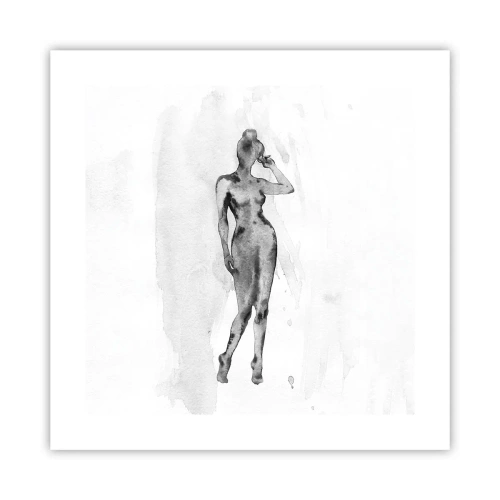 Affisch - En studie om kvinnlighetens perfektion - 40x40 cm