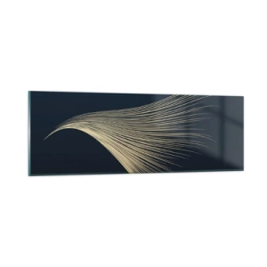 Glastavla - Bild på glas - Som en ängels hårstrå - 90x30 cm
