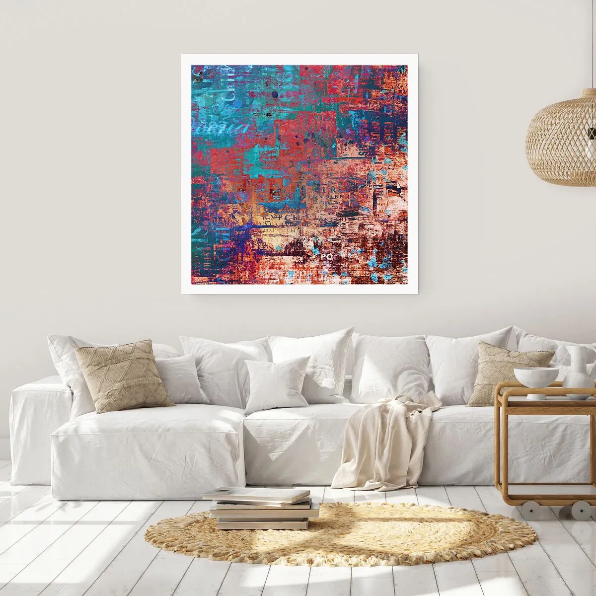 Affisch - Minne och icke-minne - 50x50 cm