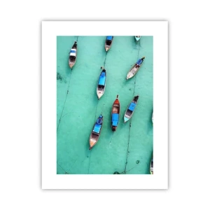 Affisch - Under en glad väntan - 30x40 cm