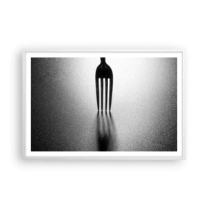Affisch i vit ram - Ljus och skugga - 91x61 cm