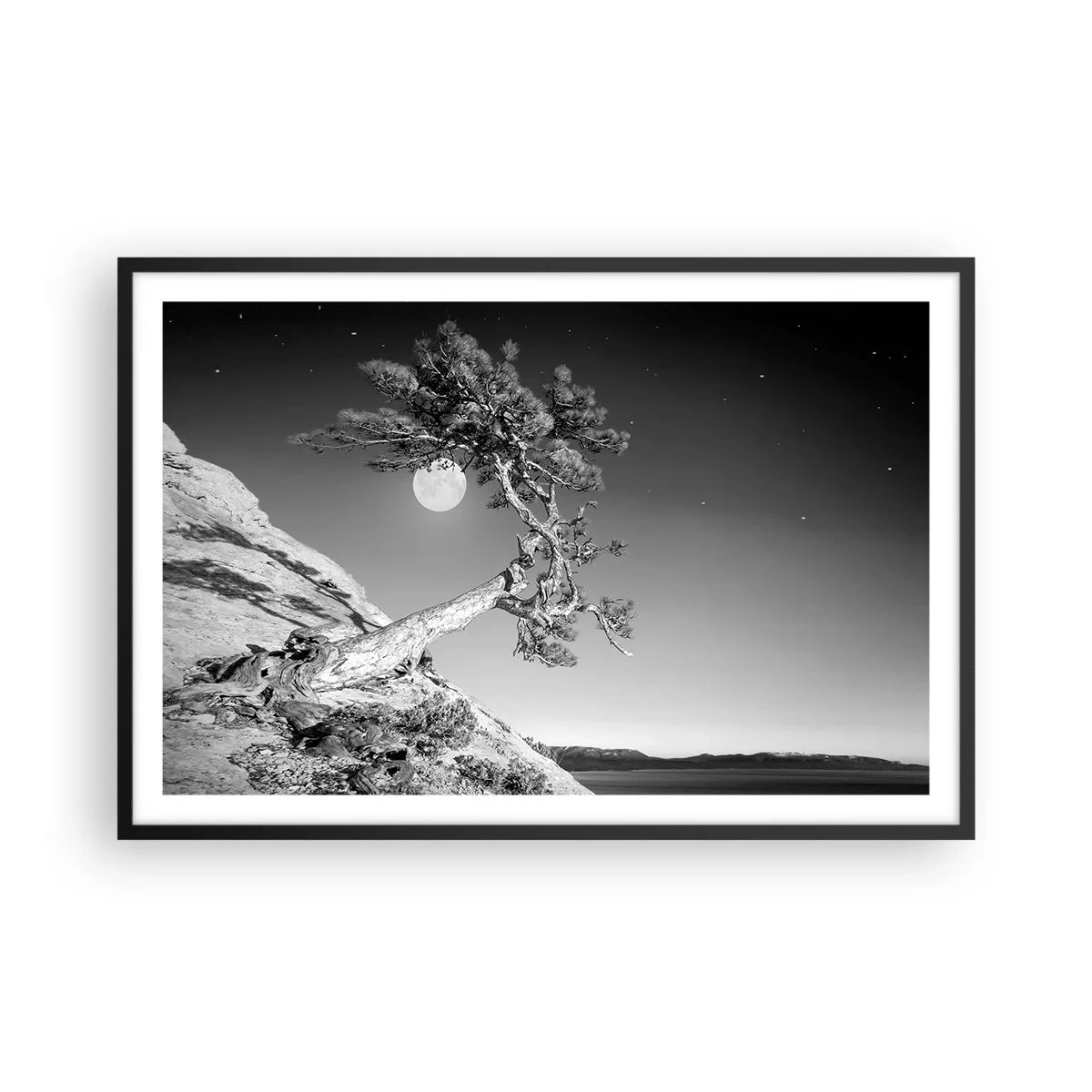 Affisch i svart ram - Segerrik kämpe - 91x61 cm