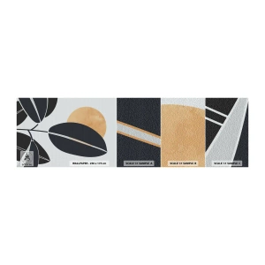 Fototapet Prov Standard Eco - Het sommardag - Botanik, Löv, Minimalism - 100x30 cm