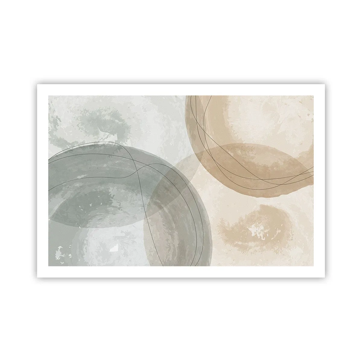 Affisch - Världars samspel - 91x61 cm