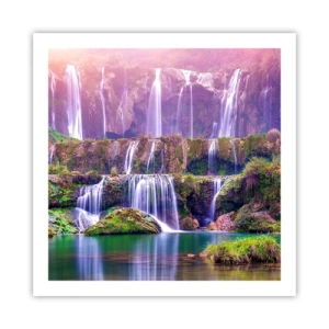 Affisch - Trappan till himlen - 60x60 cm