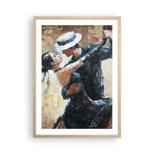Affisch i ram av ljusek - A la Rudolf Valentino - 50x70 cm