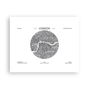 Affisch - Londons anatomi - 50x40 cm