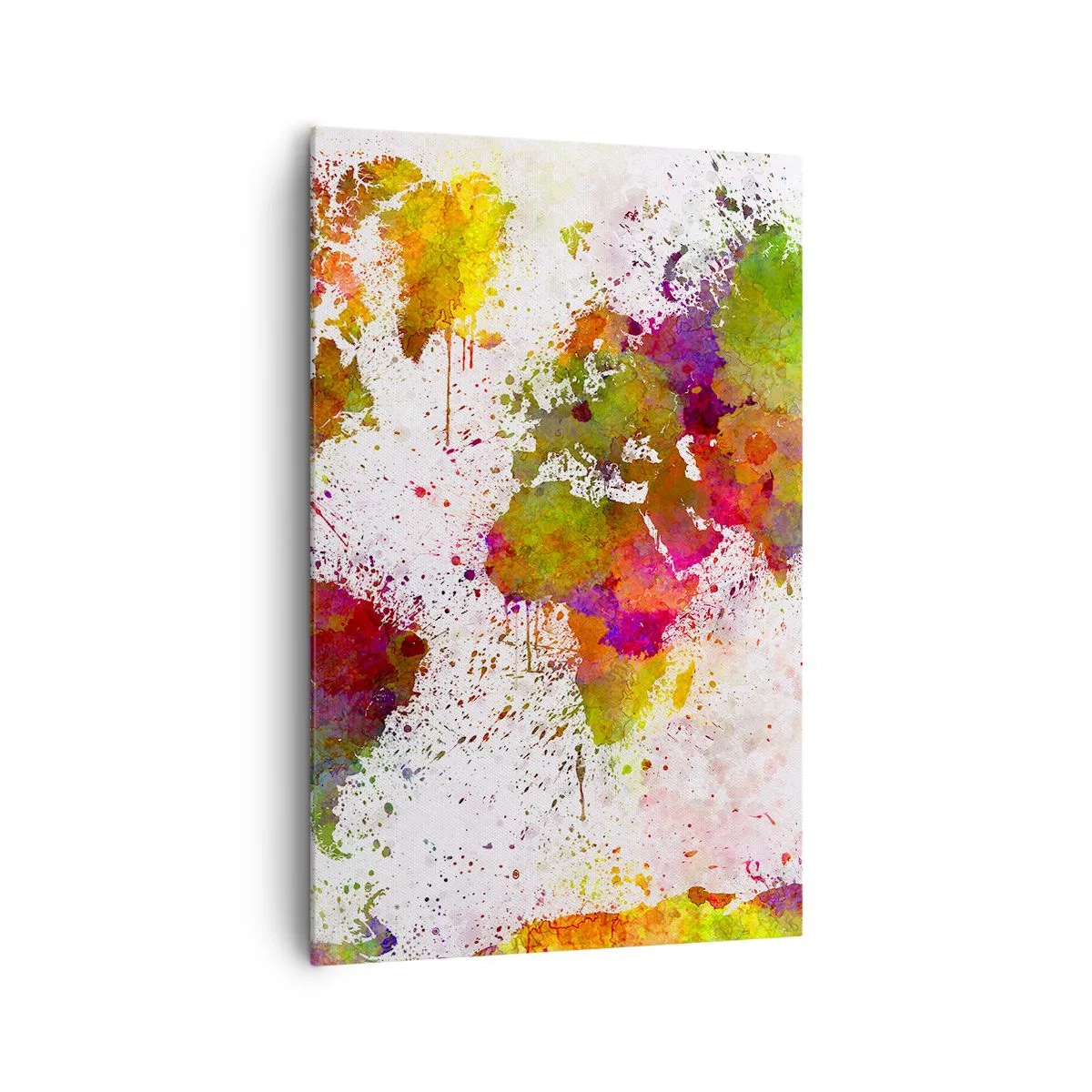 Canvastavla - Bild på duk - Det blev bara så - 80x120 cm