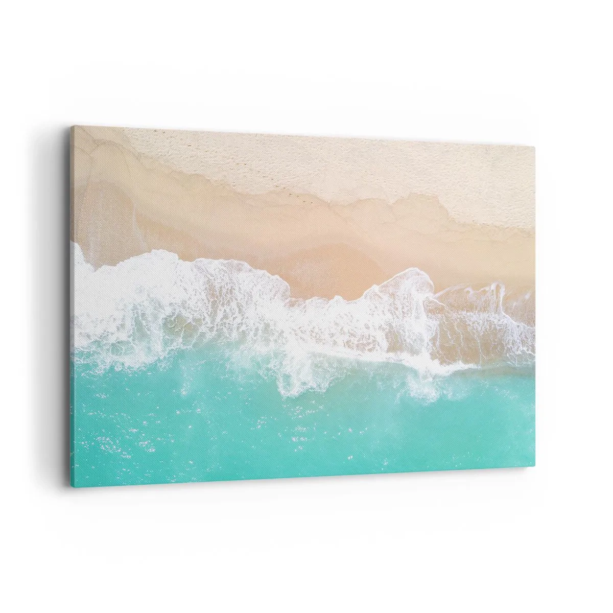 Canvastavla - Bild på duk - Smekande beröring - 120x80 cm