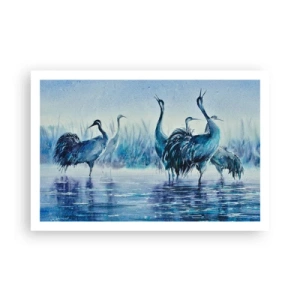 Affisch - Morgonmöte - 91x61 cm