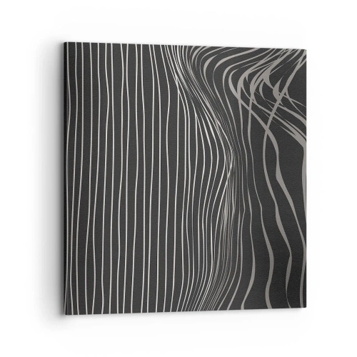 Canvastavla - Bild på duk - Rytm och accent - 70x70 cm