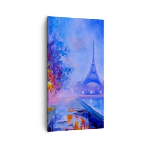 Canvastavla - Bild på duk - Drömpromenad - 55x100 cm