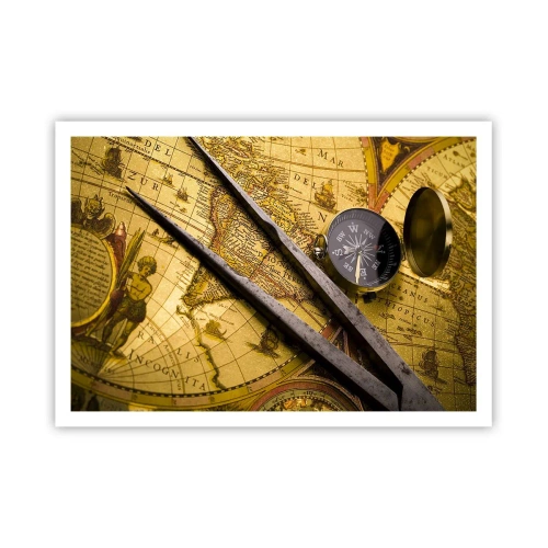 Affisch - Var är skatterna? - 100x70 cm