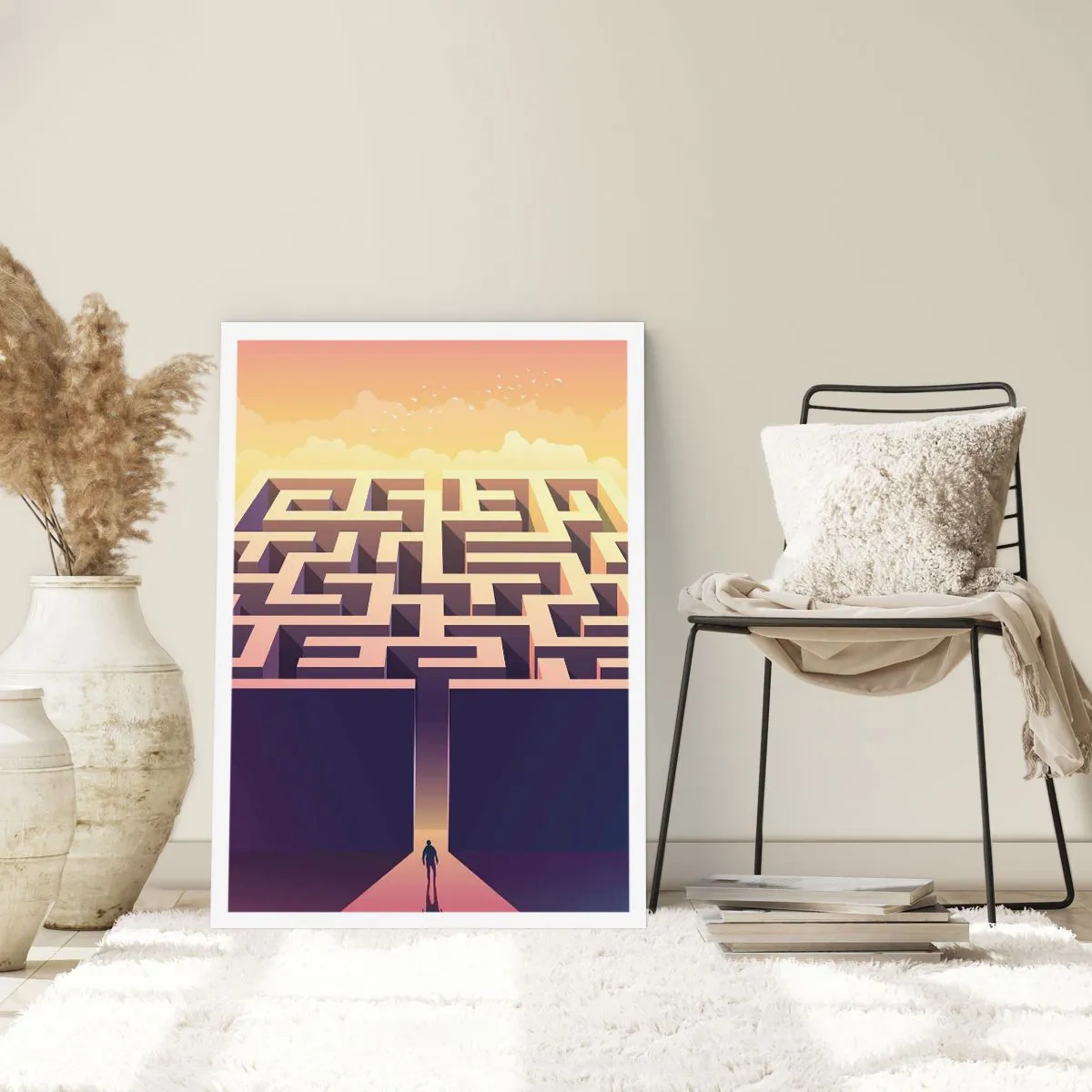 Affisch - Dags för beslut - 70x100 cm