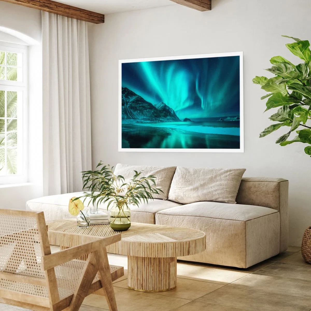 Affisch - Nordens underverk - 50x40 cm