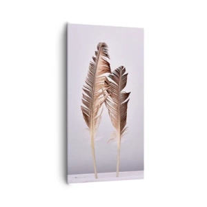 Canvastavla - Bild på duk - Mot intet - 65x120 cm