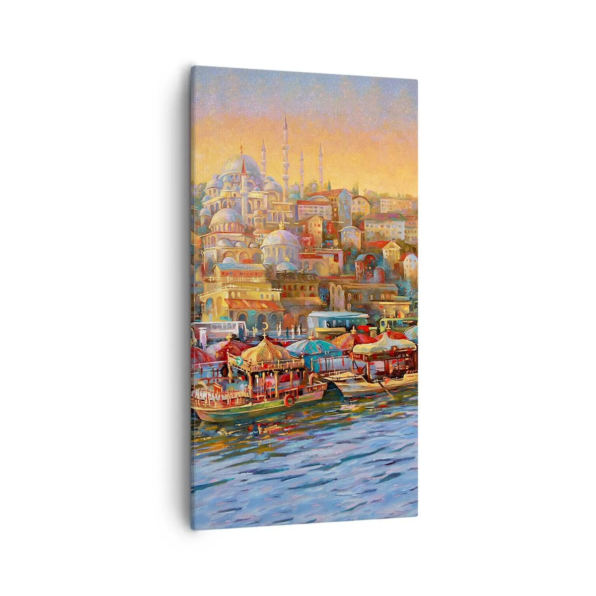Canvastavla - Bild på duk - Istanbul-berättelse - 55x100 cm