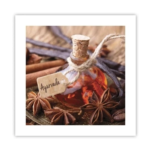 Affisch - Mot kroppens och själens enighet - 40x40 cm