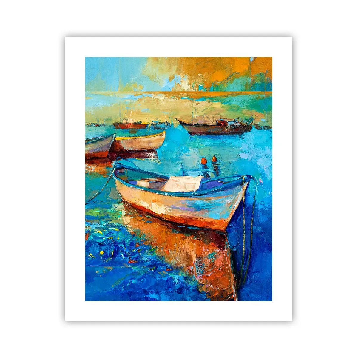 Affisch - I en sydlig vik - 40x50 cm
