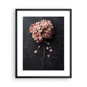 Affisch i svart ram - Ett verkligt romantiskt tecken - 40x50 cm