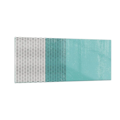 Glastavla - Bild på glas - Balanserad komposition - 100x40 cm
