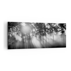 Canvastavla - Bild på duk - Ostoppad sol - 120x50 cm