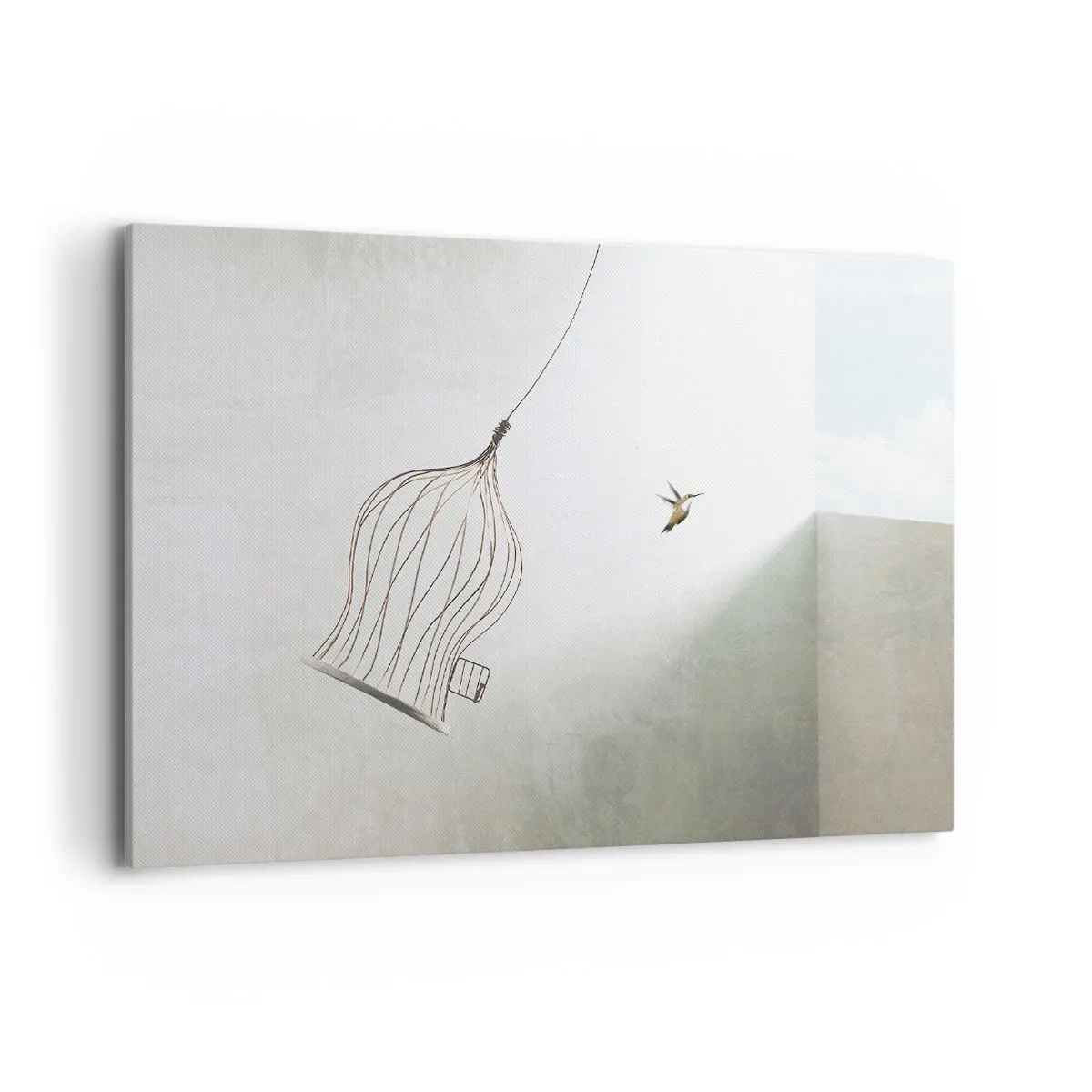 Canvastavla - Bild på duk - I sitt esse - 120x80 cm