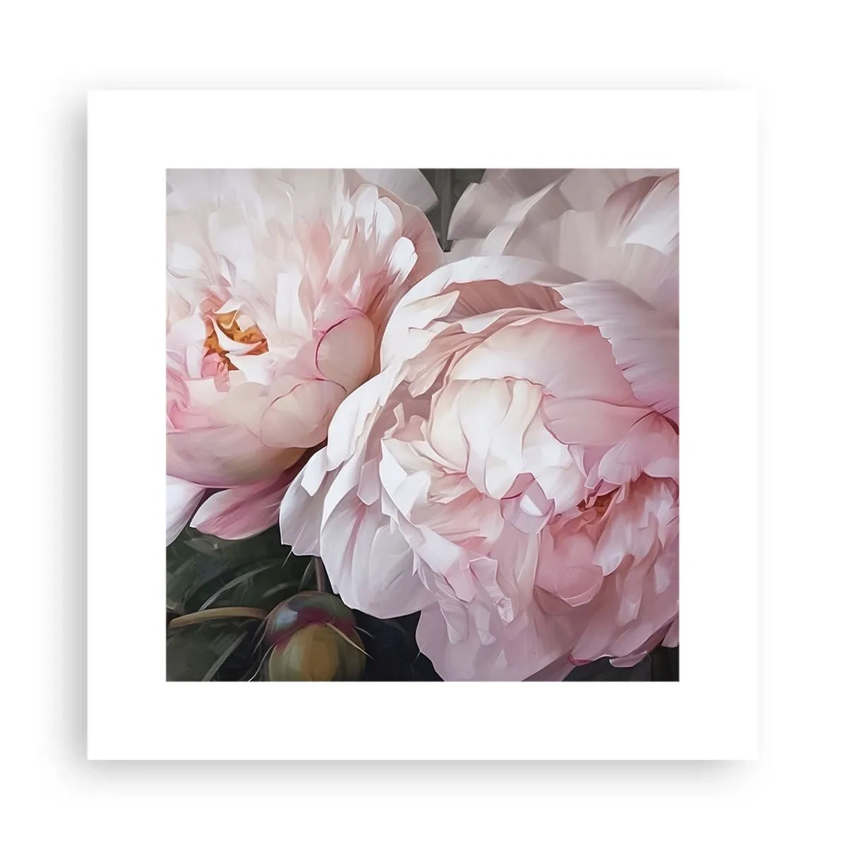 Affisch - Fast i blomning - 30x30 cm