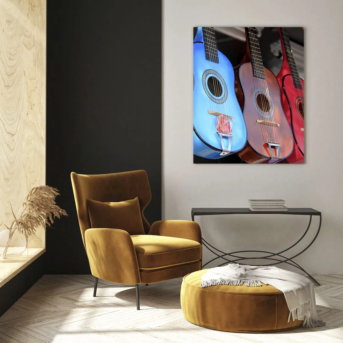 Glastavla - Bild på glas - Latino klimat - 80x120 cm