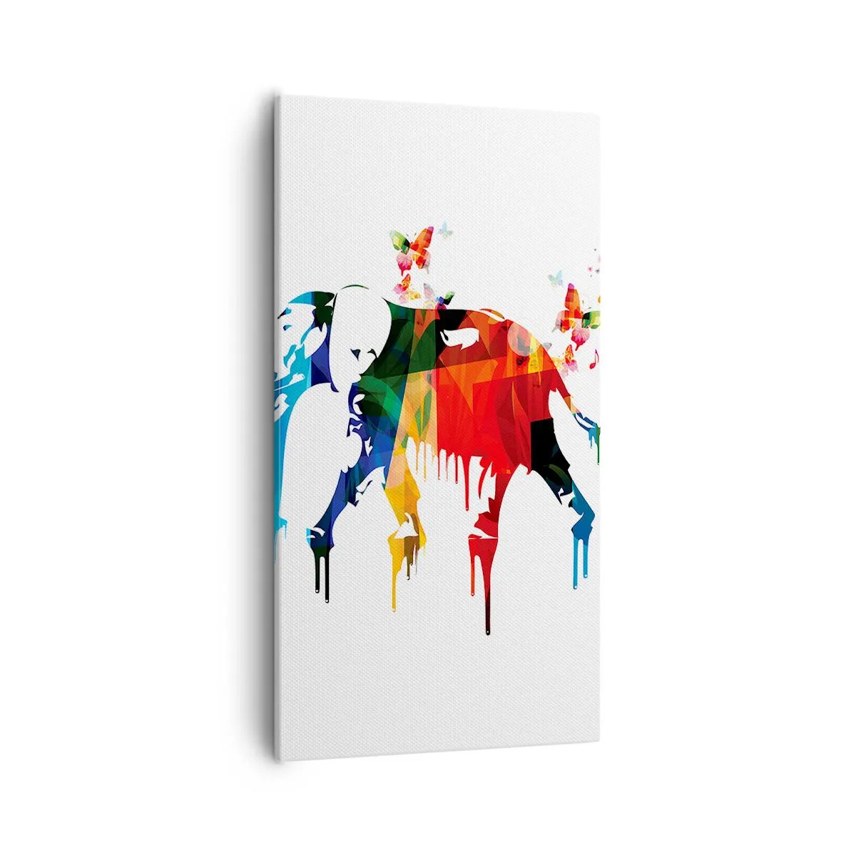 Canvastavla - Bild på duk - Var och en kan dansa - 55x100 cm