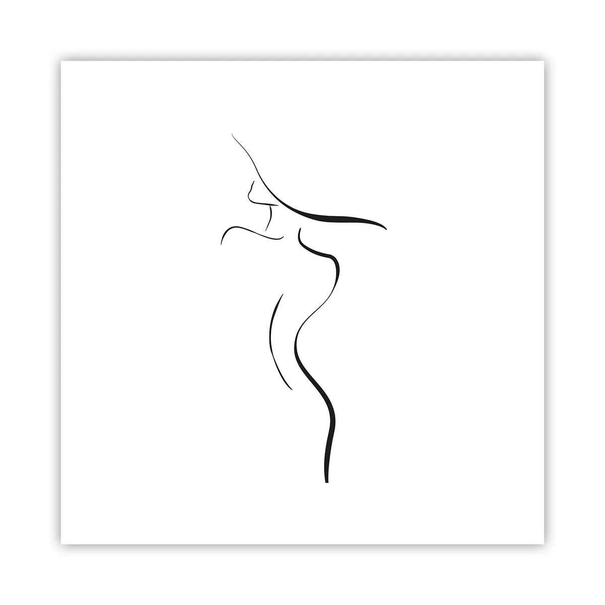 Affisch - Svårfångad som en våg - 40x40 cm