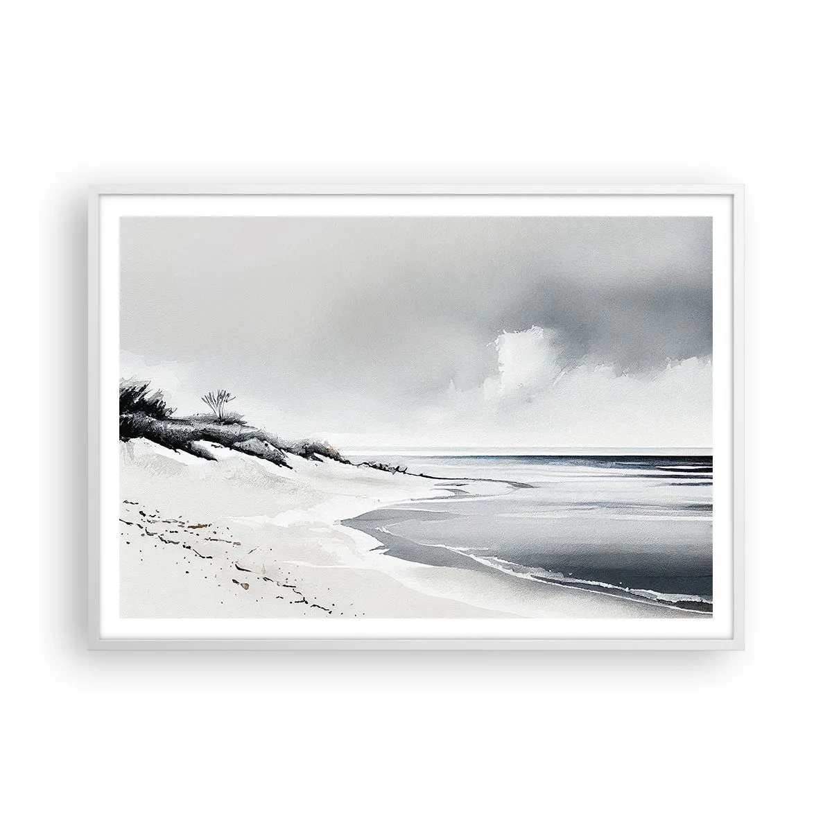 Affisch i vit ram - Alltid tillsammans - 100x70 cm