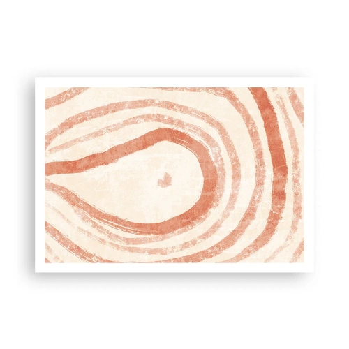 Affisch - Korallringar - komposition - 100x70 cm