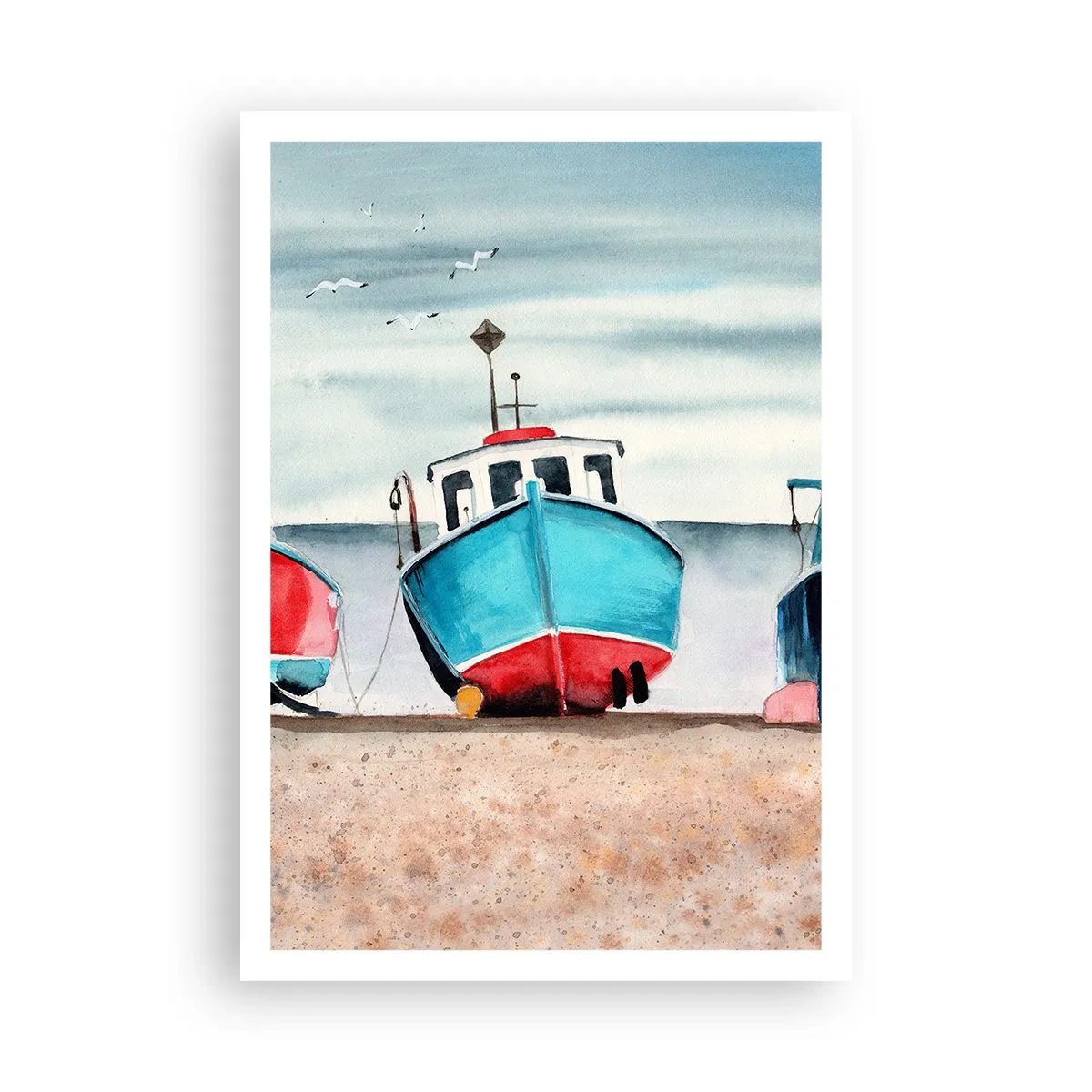 Affisch - Redo för fångst - 70x100 cm