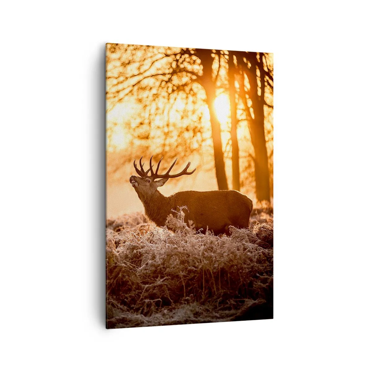 Canvastavla - Bild på duk - Jägarens dröm - 80x120 cm