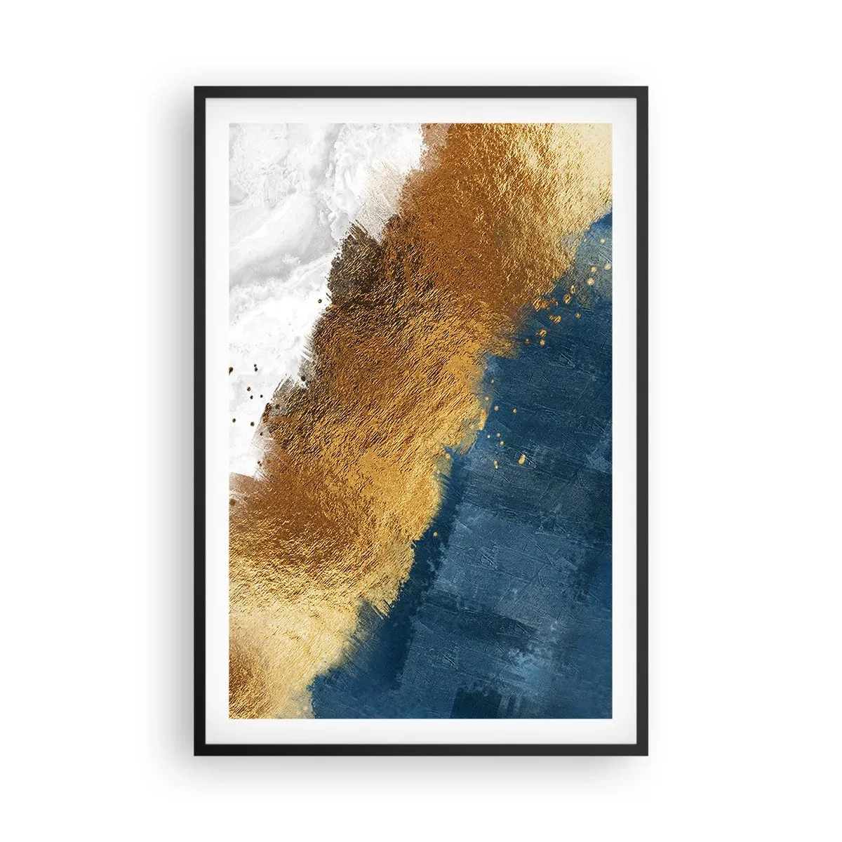Affisch i svart ram - Sommarens färger - 61x91 cm